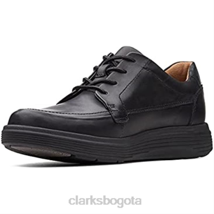 Clarks 0DX8L2652 zapatos derbys un abode easy de cuero negro para hombre clarks hombres cuero negro
