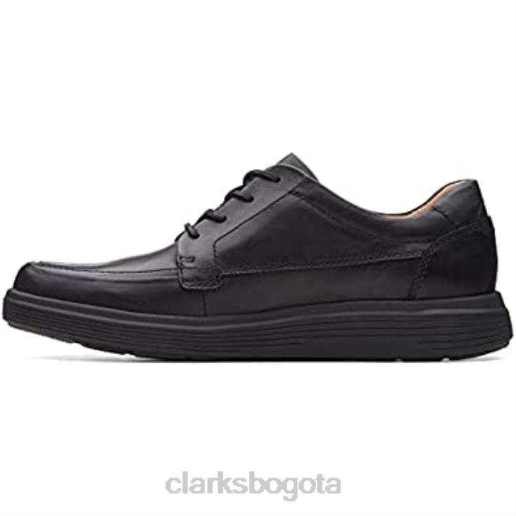 Clarks 0DX8L2652 zapatos derbys un abode easy de cuero negro para hombre clarks hombres cuero negro