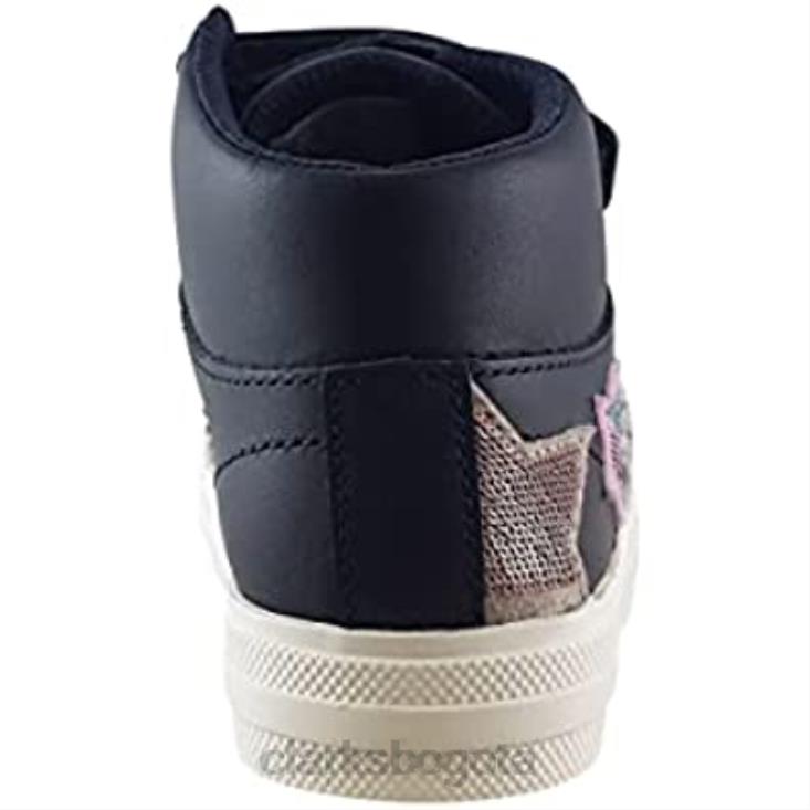 Clarks 0DX8L2653 botas nova fun piel niño azul clarks niños