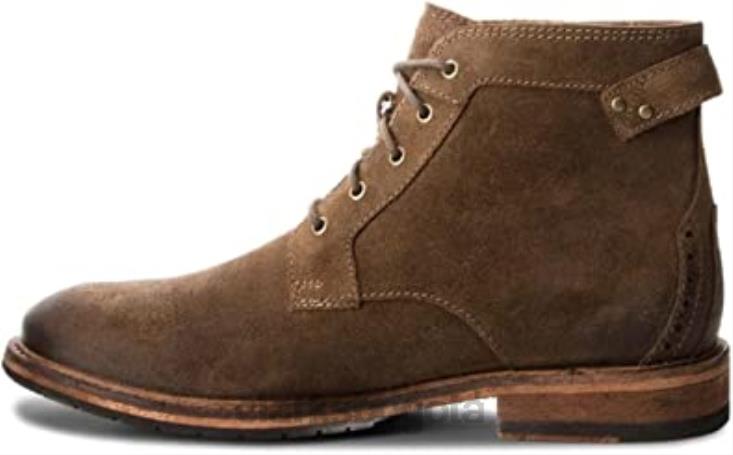 Clarks 0DX8L2654 botas clarkdale bud caqui de ante premium de cuero g fit para hombre verde clarks hombres verde