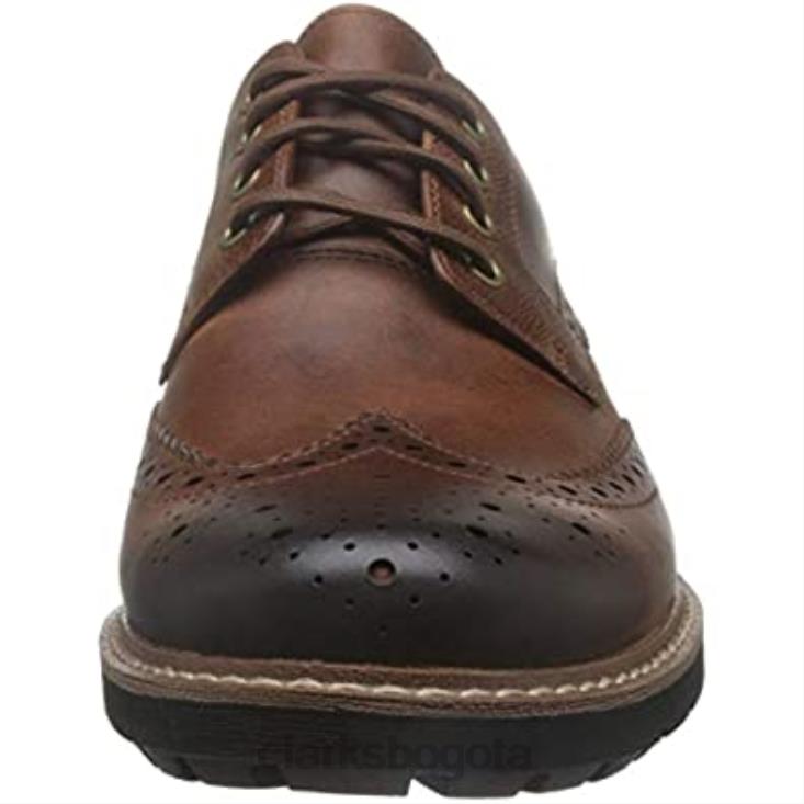 Clarks 0DX8L2655 zapatos brogue batcombe wing para hombre clarks marrón hombres marrón