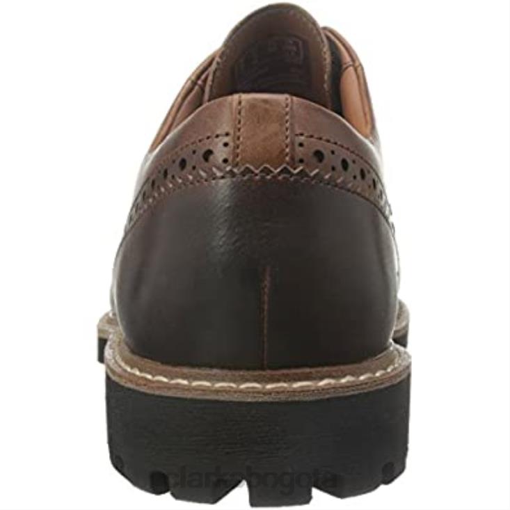 Clarks 0DX8L2655 zapatos brogue batcombe wing para hombre clarks marrón hombres marrón