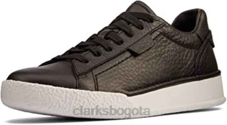Clarks 0DX8L2660 Zapatillas de mujer negras Craft Cup con encaje clarks mujer negro