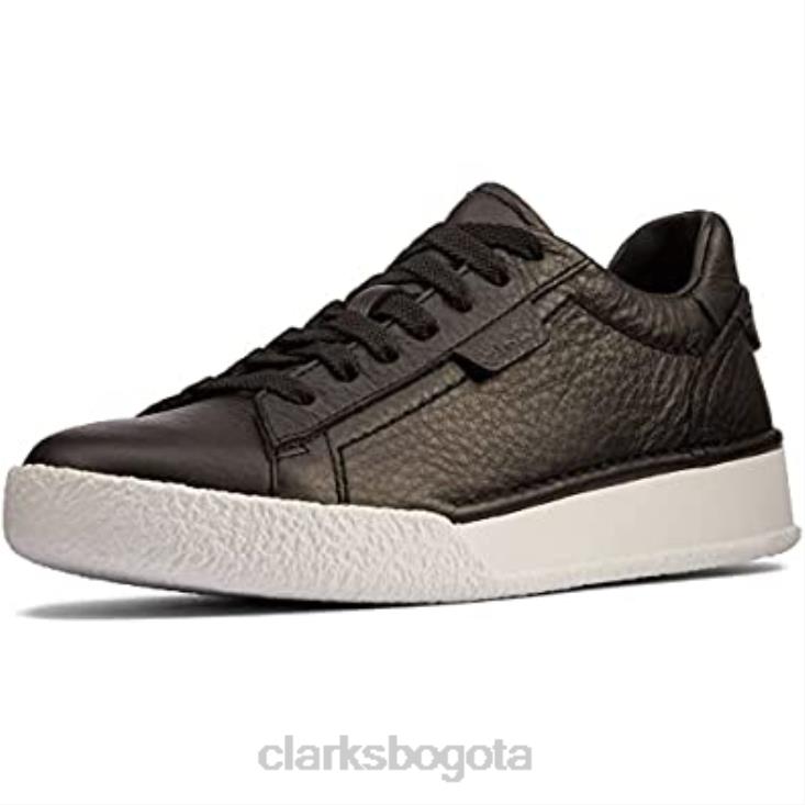 Clarks 0DX8L2660 Zapatillas de mujer negras Craft Cup con encaje clarks mujer negro