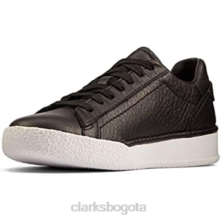 Clarks 0DX8L2660 Zapatillas de mujer negras Craft Cup con encaje clarks mujer negro