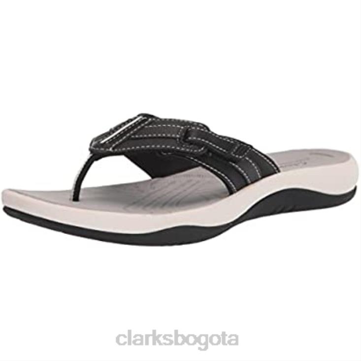 Clarks 0DX8L2664 Chanclas clarks mujer sunmaze daisy sintetica negro mujer negro sintético