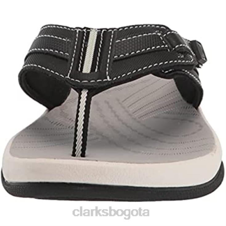 Clarks 0DX8L2664 Chanclas clarks mujer sunmaze daisy sintetica negro mujer negro sintético