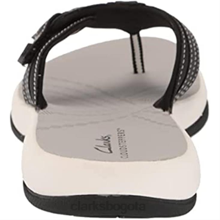 Clarks 0DX8L2664 Chanclas clarks mujer sunmaze daisy sintetica negro mujer negro sintético