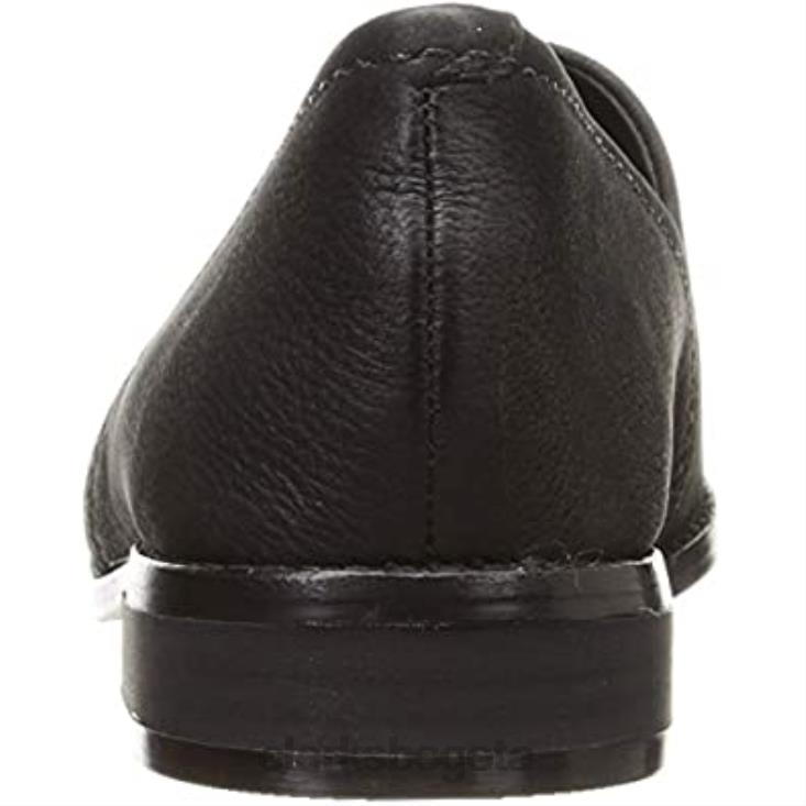 Clarks 0DX8L2668 zapatos de cuero puro fácil clarks negros unisexo