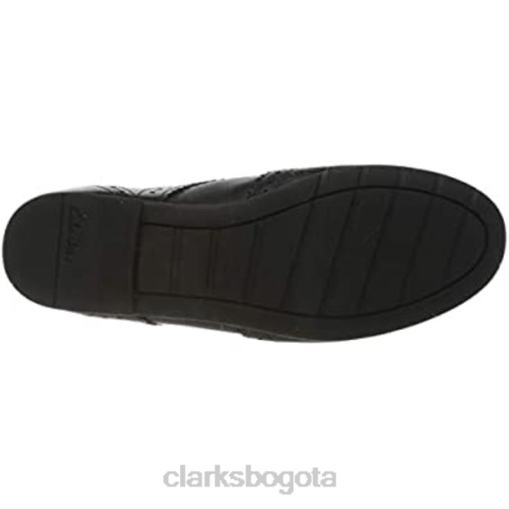 Clarks 0DX8L2673 clarks scala lace derbys negros para niña niños