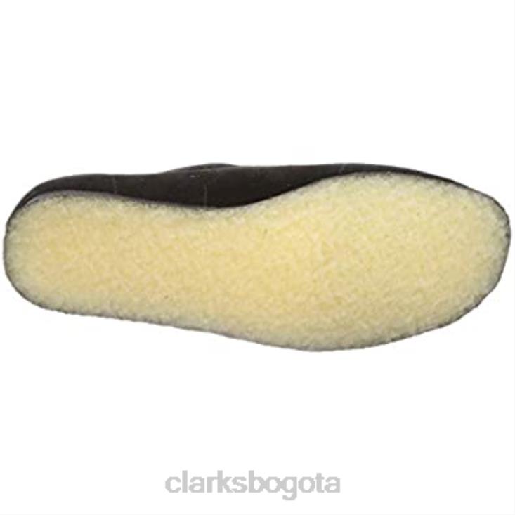 Clarks 0DX8L2682 Botas chukka clarks wallabee para mujer en negro mujer ante negro