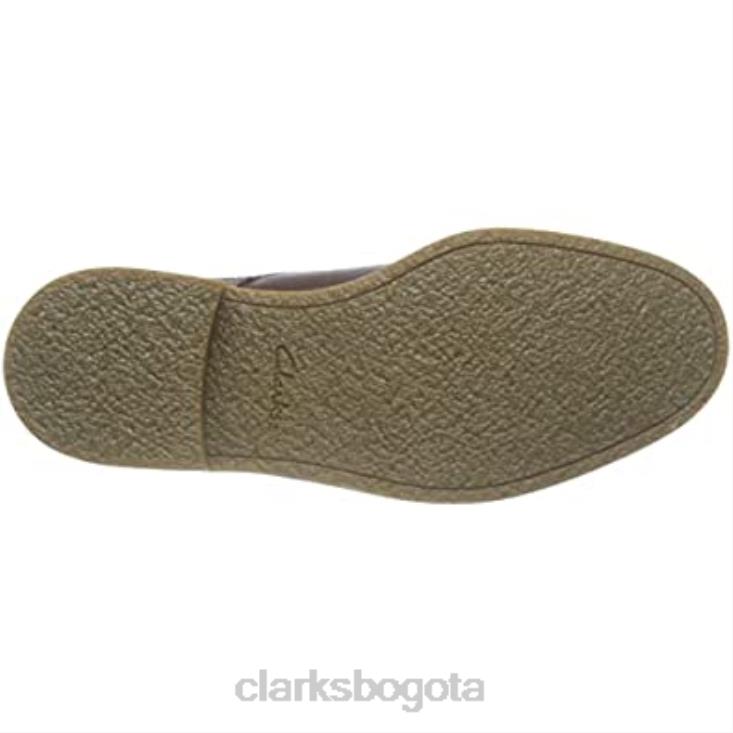 Clarks 0DX8L2684 clarks jaxen bajos oxford de cuero tostado para hombre hombres cuero marrón