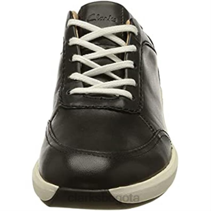 Clarks 0DX8L2686 zapatilla un rio mix para mujer cuero azul marino clarks mujer cuero azul marino