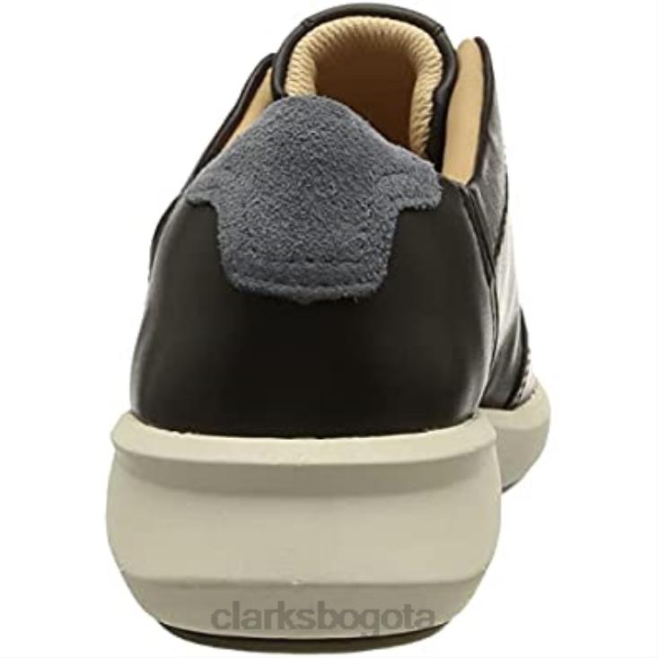 Clarks 0DX8L2686 zapatilla un rio mix para mujer cuero azul marino clarks mujer cuero azul marino