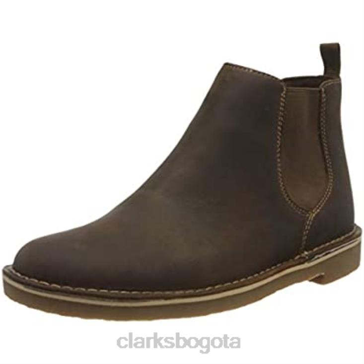 Clarks 0DX8L269 bota safari para hombre bushacre 3 chelsea clarks beeswax hombres cera de abejas