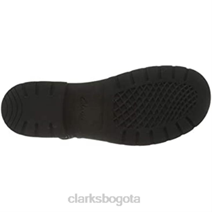 Clarks 0DX8L2702 sandalias orinoco con tira trasera para mujer negro clarks mujer cuero negro cuero negro