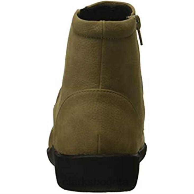 Clarks 0DX8L2703 botas de moda sillian rima para mujer clarks sage sintéticas mujer salvia sintética