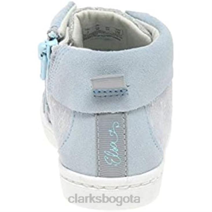 Clarks 0DX8L2709 botas city frost k niña clarks ante azul niños gamuza azul