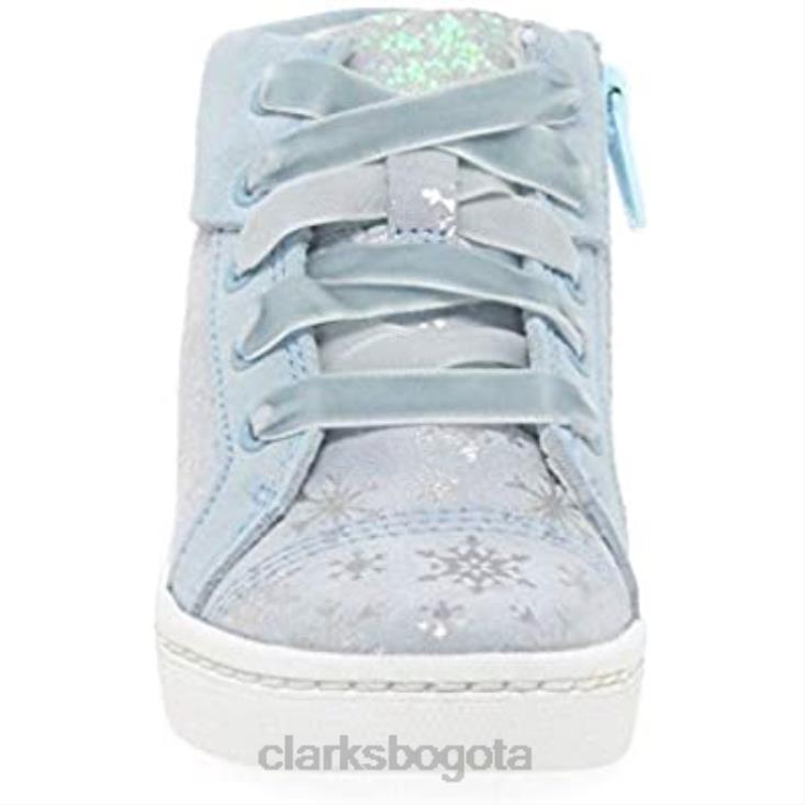 Clarks 0DX8L2709 botas city frost k niña clarks ante azul niños gamuza azul