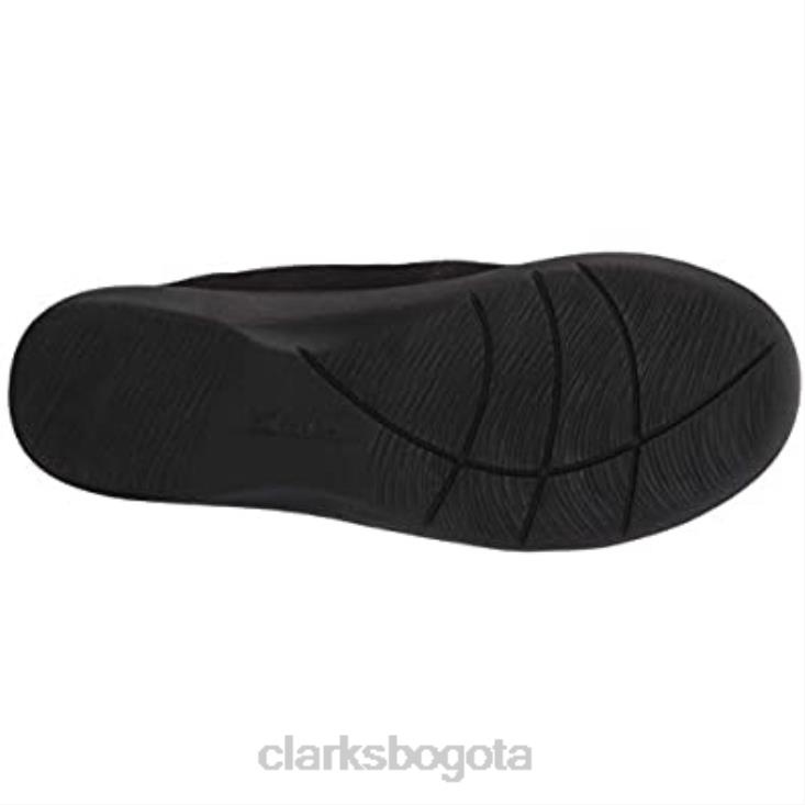 Clarks 0DX8L2711 sillian paz zapatillas bajas de mujer clarks negro serpiente combi sintetica mujer serpiente negra combi sintética