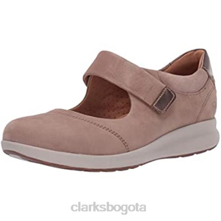 Clarks 0DX8L2714 Zapatos planos Mary Jane con correa adornada de Clarks para mujer mujer