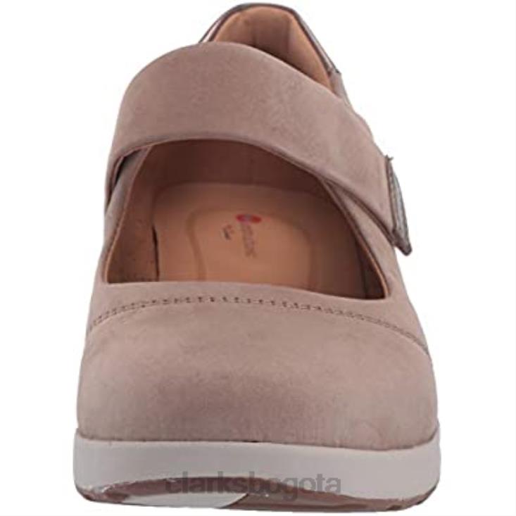 Clarks 0DX8L2714 Zapatos planos Mary Jane con correa adornada de Clarks para mujer mujer