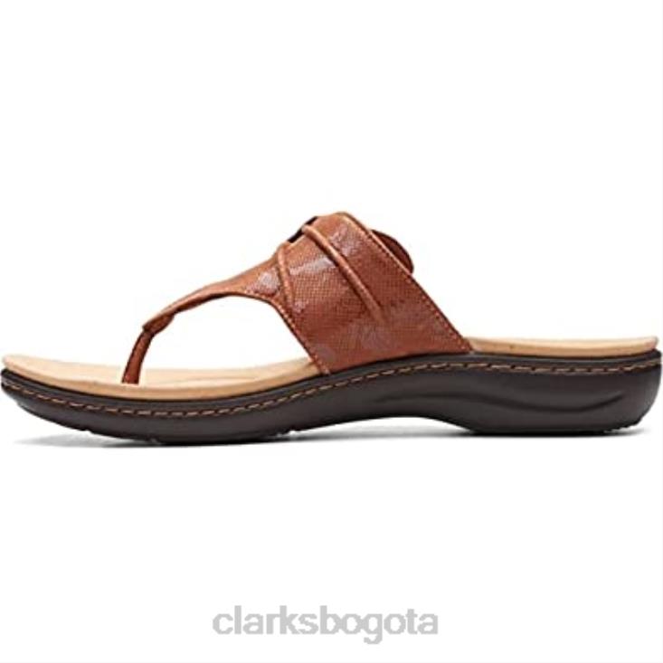 Clarks 0DX8L2719 sandalias planas laurieann rae para mujer clarks tan mujer
