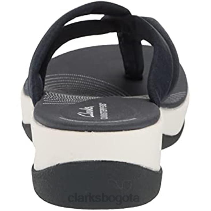 Clarks 0DX8L2723 Chanclas clarks arla kaylie azul marino textil mujer textil azul marino