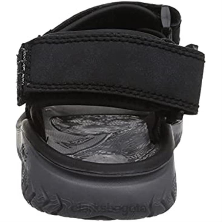 Clarks 0DX8L273 Sandalia clarks wesley bay negra para hombre hombres negro