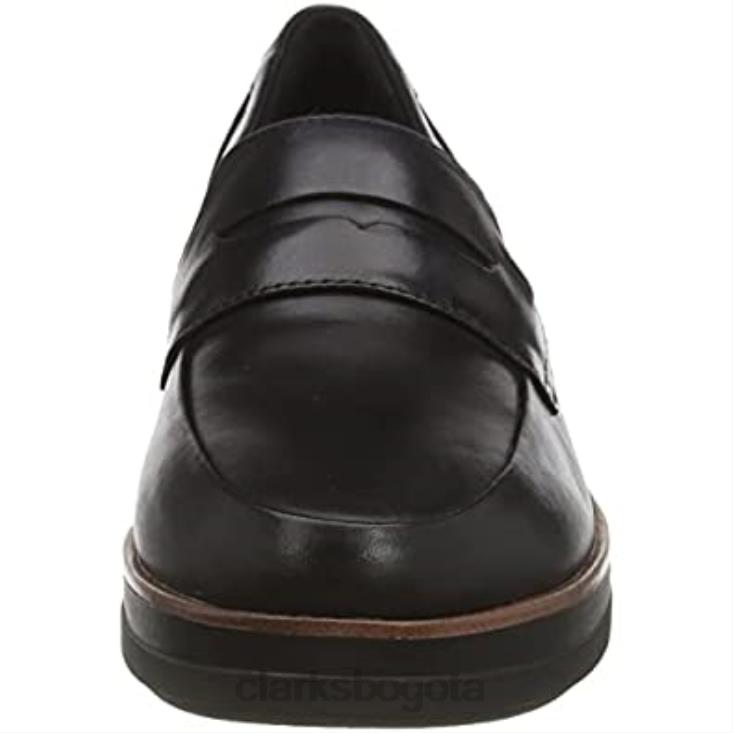 Clarks 0DX8L2733 mule shaylstep mujer clarks cuero negro mujer cuero negro