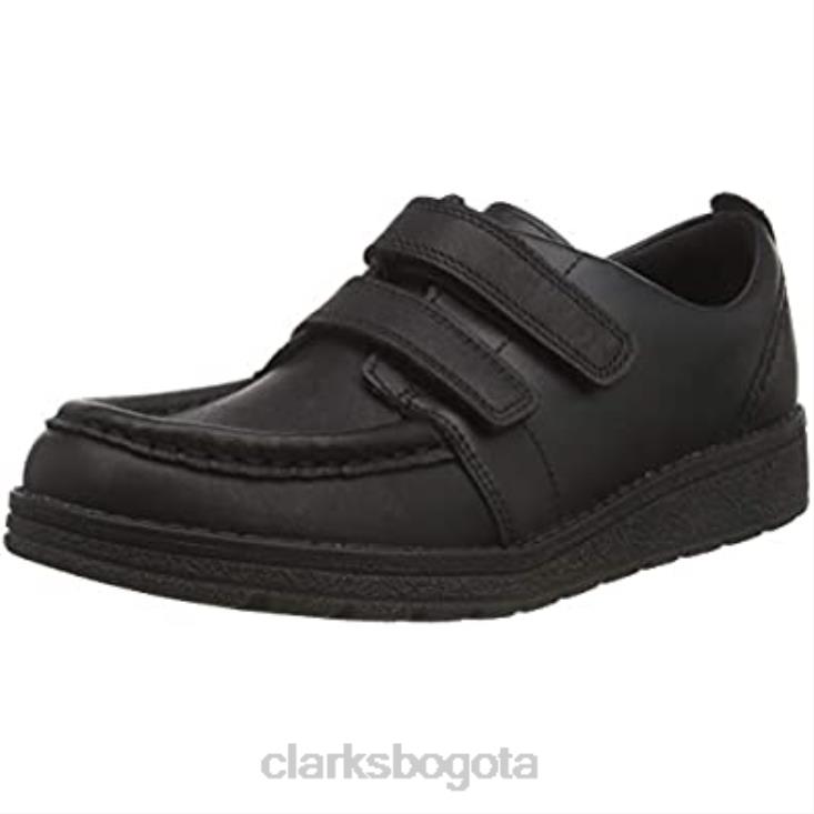 Clarks 0DX8L2735 náuticos karlock step hombre clarks negros hombres cuero negro cuero negro