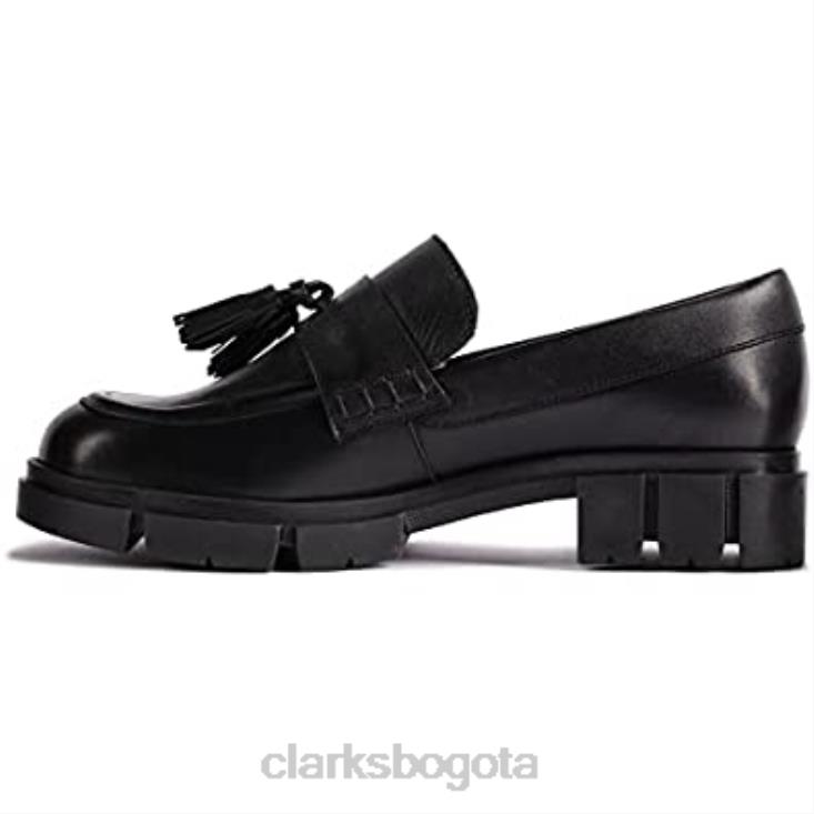 Clarks 0DX8L2737 zapatos clarks fashion teala mocasines de cuero unisexo