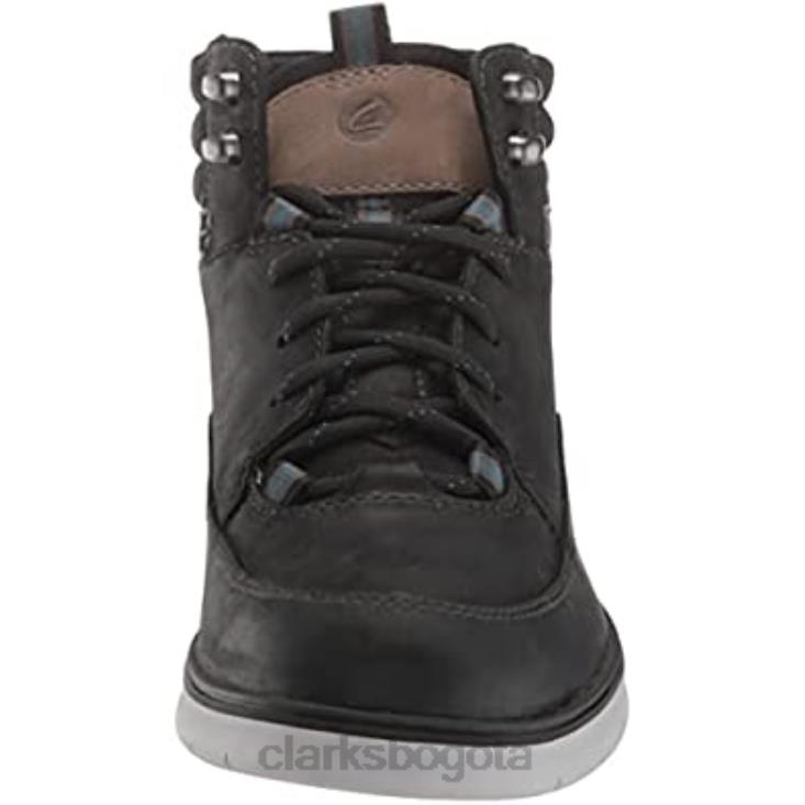 Clarks 0DX8L2750 Botín hombre braxhiker impermeable piel negra clarks hombres cuero negro