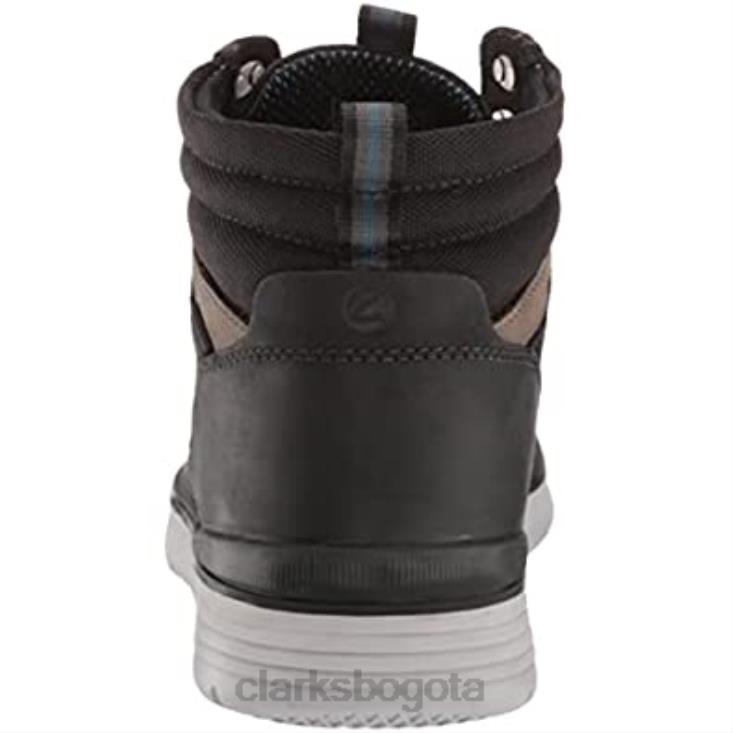 Clarks 0DX8L2750 Botín hombre braxhiker impermeable piel negra clarks hombres cuero negro