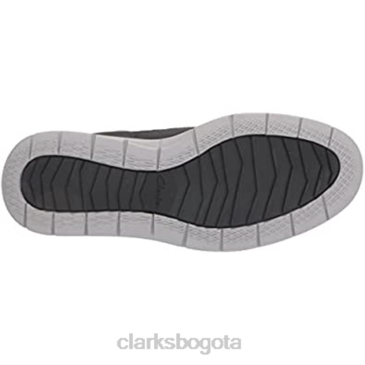 Clarks 0DX8L2750 Botín hombre braxhiker impermeable piel negra clarks hombres cuero negro