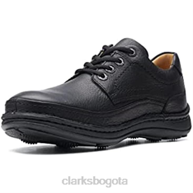 Clarks 0DX8L2756 clarks cuero negro hombre naturaleza tres derbys hombres cuero negro