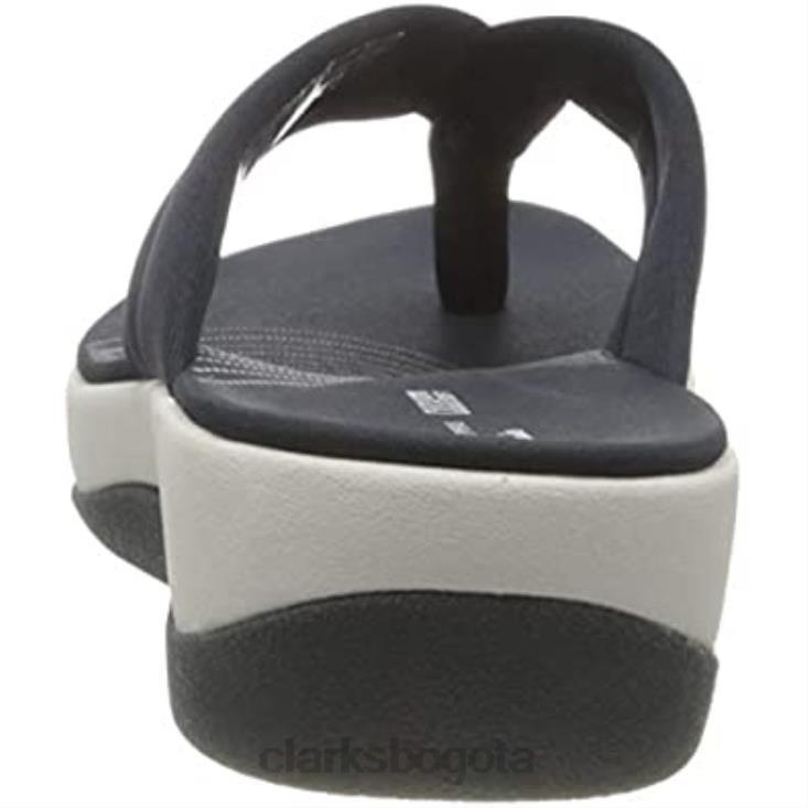Clarks 0DX8L2757 chanclas arla kaylie mujer clarks azul marino textil mujer textil azul marino