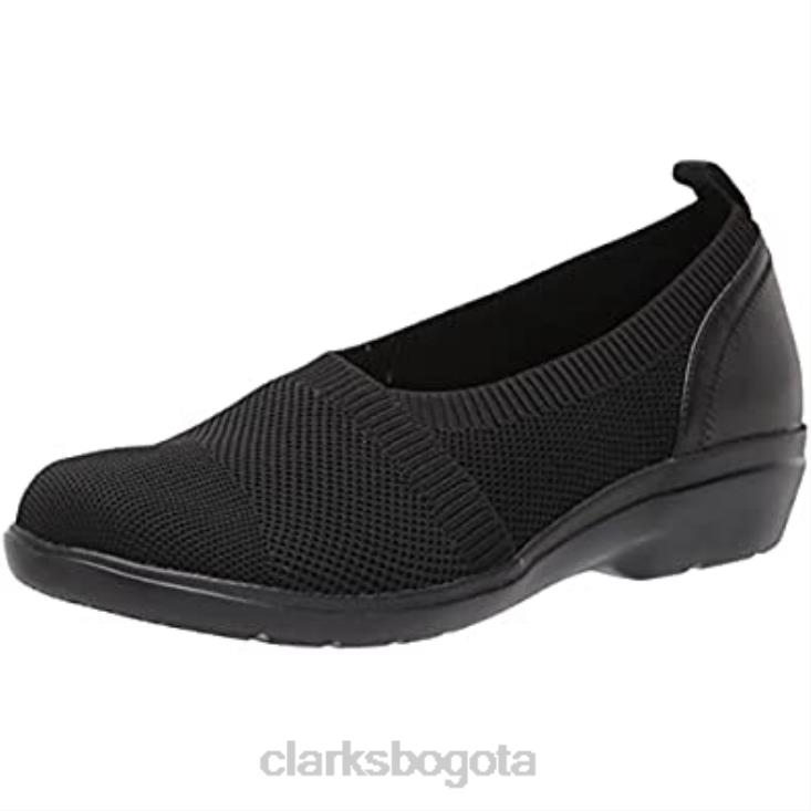Clarks 0DX8L2764 Mocasines estilo sashlyn negro combi para mujer clarks mujer combinado negro