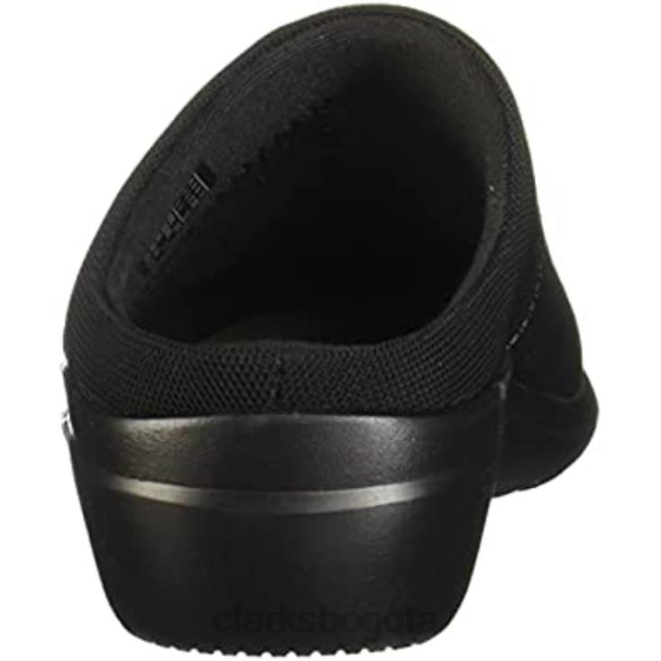Clarks 0DX8L2765 zueco sashlyn mujer clarks cuero negro mujer cuero negro