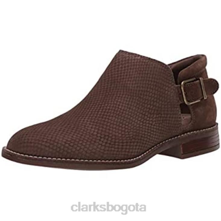 Clarks 0DX8L2767 botines camzangie para mujer clarks olive ante nubuck combi mujer combinación de nubuck ante oliva