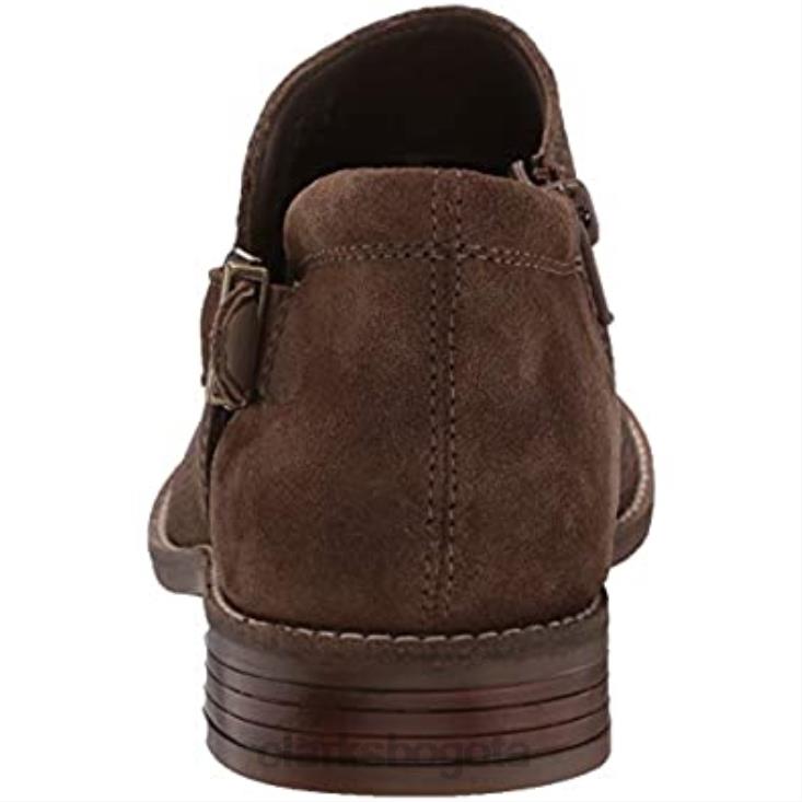 Clarks 0DX8L2767 botines camzangie para mujer clarks olive ante nubuck combi mujer combinación de nubuck ante oliva