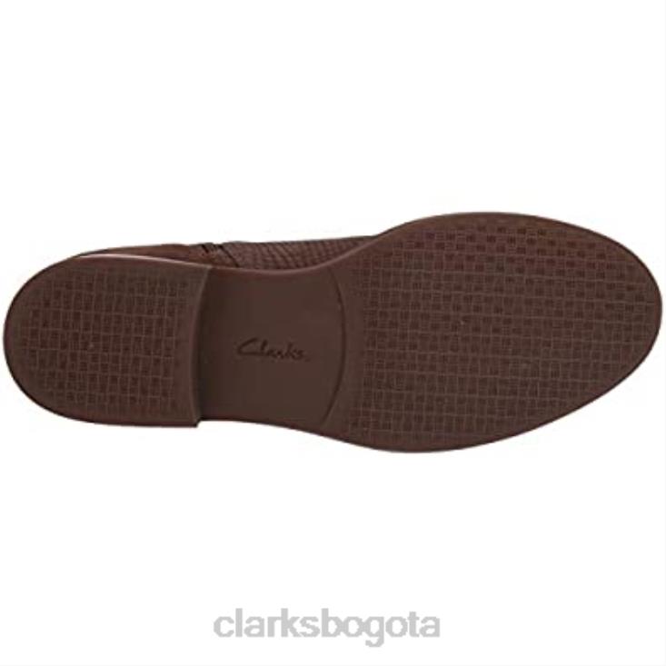 Clarks 0DX8L2767 botines camzangie para mujer clarks olive ante nubuck combi mujer combinación de nubuck ante oliva