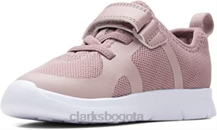 Clarks 0DX8L277 ath flux niño textil zapatos rosa clarks niños