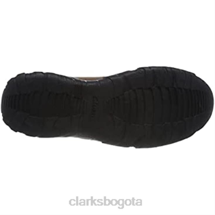 Clarks 0DX8L2774 botas chelsea grove zip ii para hombre de cuero marrón oscuro clarks hombres cuero marrón oscuro