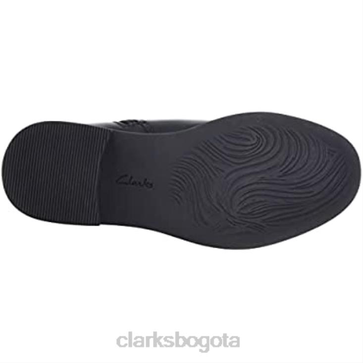 Clarks 0DX8L2784 Bota Chelsea Clarks Maye Easy para mujer en negro mujer cuero negro