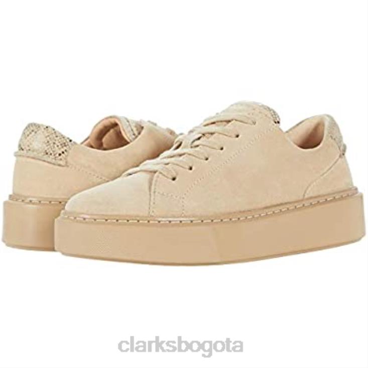 Clarks 0DX8L2786 Clarks Hero Lite Lace combinado en color topo unisexo