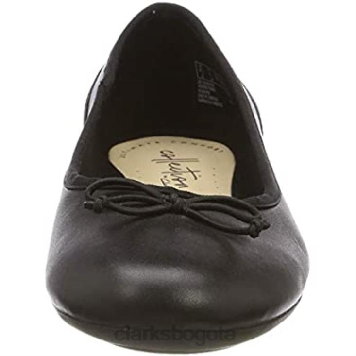 Clarks 0DX8L279 bailarinas de alta costura para mujer clarks negro mujer negro