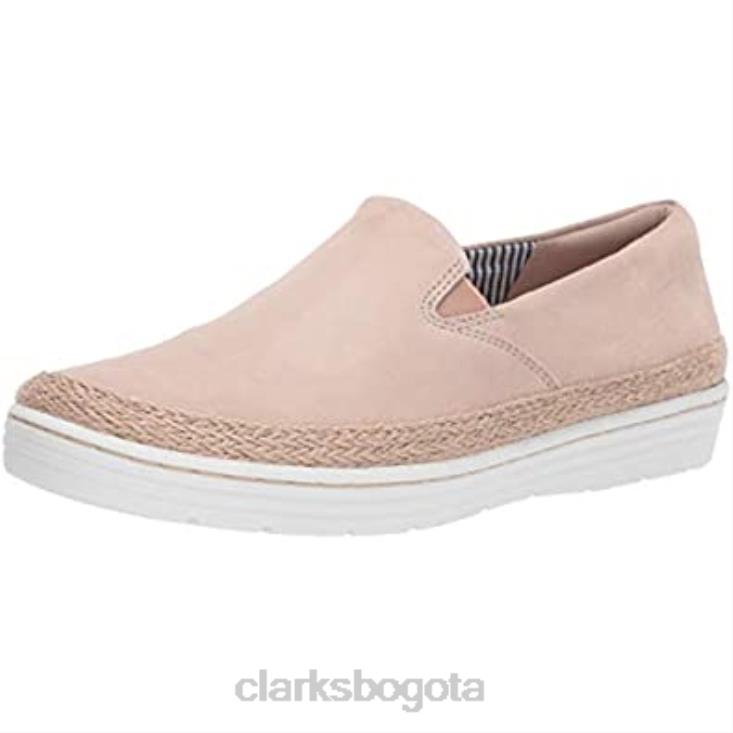Clarks 0DX8L2791 mocasines marie perla mujer clarks blush nubuck mujer
