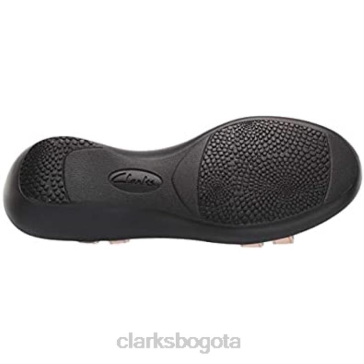 Clarks 0DX8L2793 Sandalia clarks sonar aster de charol sintético rosa polvoriento para mujer mujer charol sintético rosa empolvado