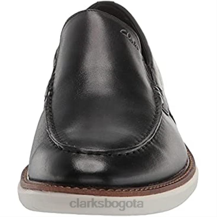 Clarks 0DX8L2794 Mocasín clarks brantstep hombre piel negro hombres cuero negro
